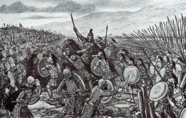 Ilustrasi pasukan Persia.